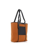Pre-Owned Hermes 27 Etriviere Pocket Tote Toile and Leather