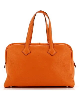 Pre-Owned Hermes 35 Victoria Ii Bag Clemence