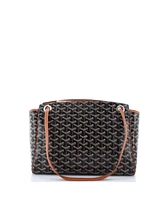 Pre-Owned Goyard Pm Rouette Bag Coated Canvas