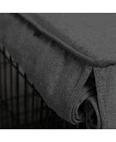 Premium Dog Crate Cover for Comfort and Privacy - Durable, Stylish Design