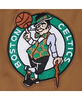 Pro Standard Men's Brown Boston Celtics Paint The City Full-Zip Jacket
