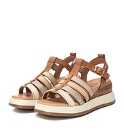 Carmela Leather Women's Casual Sandals by Xti