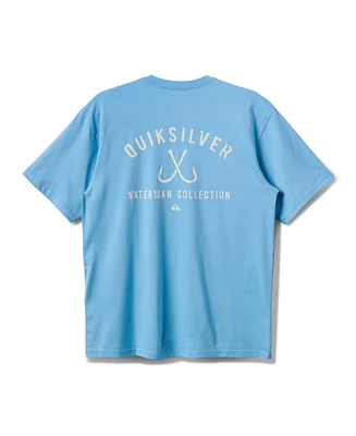 Quiksilver Waterman Men's Bait Shop Screen T-Shirt