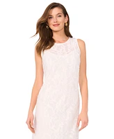Vince Camuto Women's Sleeveless Textured-Lace Maxi Dress