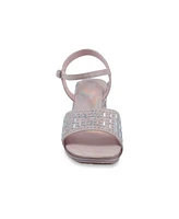 Kenneth Cole Reaction Little and Big Girls Cinderella Shine Almond Toe Heels