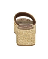 Guess Women's Bintai Platform Slide Wedge Sandals