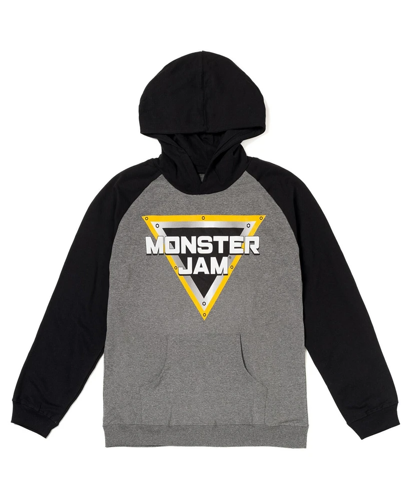 Monster Jam Boys Fleece Pullover Hoodie