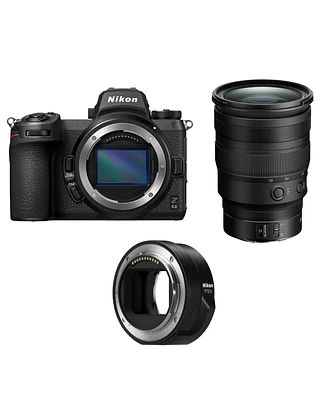 Nikon Z 6II Mirrorless Camera, Bundle with Nikon Nikkor Z 24-70mm f/2.8 S Lens, Nikon Ftz Ii Mount Adapter