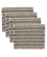 Saro Lifestyle Textured Weave Placemat, Set of 4