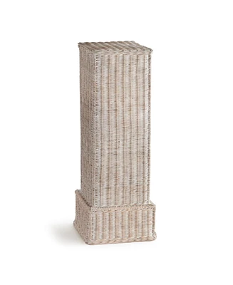 Charleston Rattan Pedestal Sculpture Tall