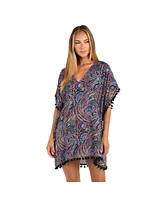 Sunshine 79 Women's Cover Up Swim Disco Dream Caftan