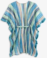 I.n.c. International Concepts Striped Zig Zag Cover-Up, Exclusively at Macy's