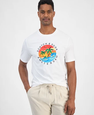 Scotch & Soda Men's Regular-Fit Graphic T-Shirt