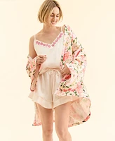 Macy's Flower Show Women's Embroidered Cami 2-Pc. Sleep Set, Exclusively at