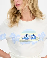 Disney Juniors' Stitch Graphic Print T-Shirt