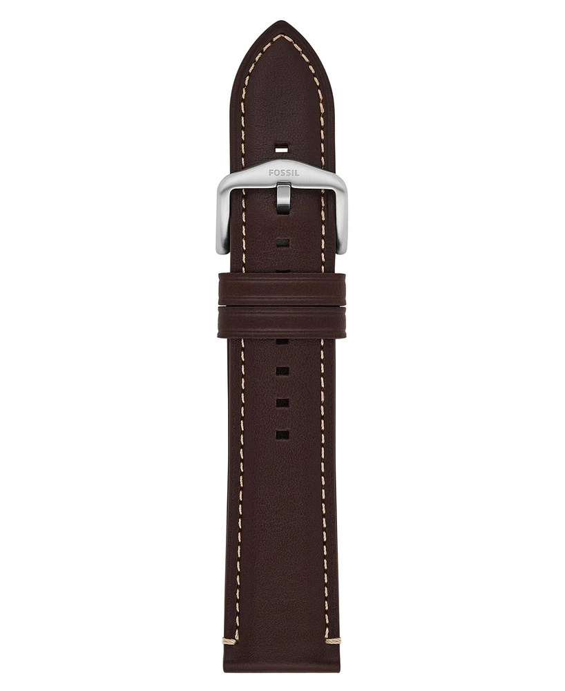 Fossil Men's Brown Leather Watch Band