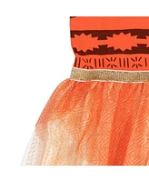 Disney Princess The Little Mermaid Moana Princess Rapunzel Tulle Dress and Headband