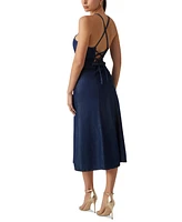 Guess Women's Edna Button-Front Denim Midi Dress