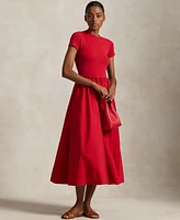 Polo Ralph Lauren Women's Cotton Short-Sleeve Dress
