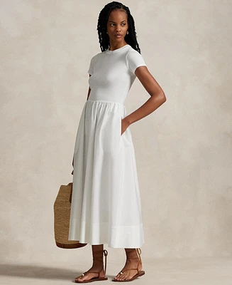Polo Ralph Lauren Women's Cotton Short-Sleeve Dress