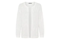 Olsen Women's Lattice Knit Cardigan