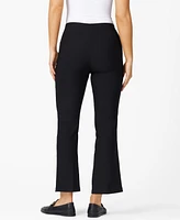 Cable & Gauge Women's Cropped Kick Flare Stretch Pant