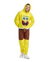 OppoSuits Men's Official SpongeBob Union Suit - Nickelodeon Body for Adults Yellow