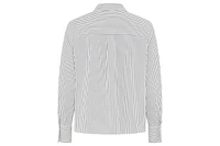 Olsen Women's Striped Cropped Shirt