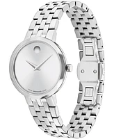 Movado Women's Museum Classic Swiss Quartz Stainless-Steel Watch, 29.5mm