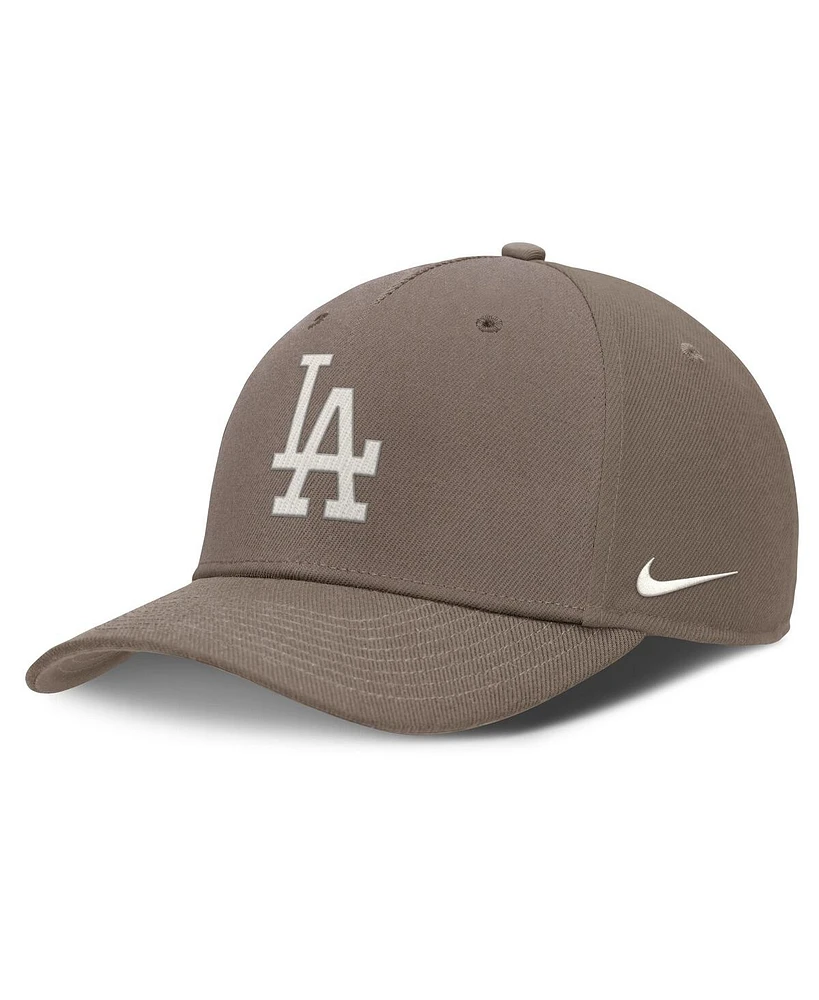 Nike Men's Brown Los Angeles Dodgers Rise Performance Adjustable Hat