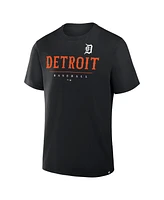 Fanatics Men's Black Detroit Tigers Color Pop Legacy Clubhouse T-Shirt
