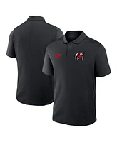 Nike Men's Black Georgia Bulldogs Primetime Victory Legacy Vault Logo Performance Polo Shirt