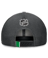 Fanatics Men's Gray Vancouver Canucks Authentic Pro Home Ice Trucker Adjustable Hat