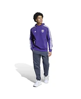 Adidas Men's Purple Orlando City Sc 2025 Travel Pullover Hoodie