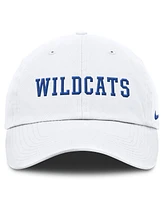 Nike Men's White Kentucky Wildcats Core Club Mascot Wordmark Adjustable Hat