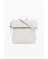 Desigual Women's Medium chrome flap backpack