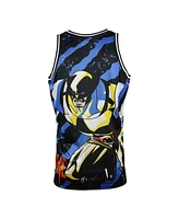 Lids Men's Black Wolverine Comic Big Print Mesh Jersey