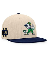 Fanatics Men's Tan Notre Dame Fighting Irish Catcher Snapback Hat
