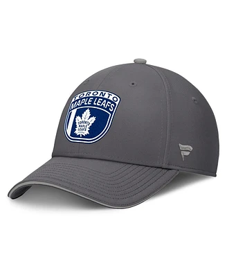 Fanatics Men's Gray Toronto Maple Leaf's Home Ice Flex Hat