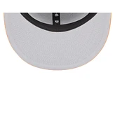 New Era Men's Black/Orange Phoenix Suns Jersey Hook Statement Edition 9FIFTY Snapback Hat