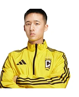 Adidas Men's Gold/Black Columbus Crew 2025 Anthem Reversible Full-Zip Jacket