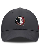 Nike Men's Charcoal Florida State Seminoles Core Rise Vault Performance Adjustable Hat