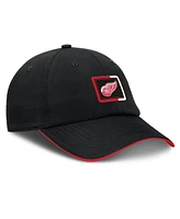 Fanatics Men's Black/Red Detroit Red Wings Authentic Pro Ripstop Adjustable Hat