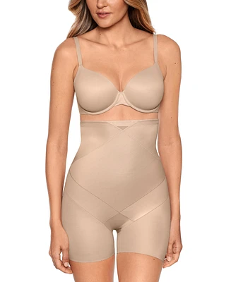 Miraclesuit Women's Tummy Tuck Extra Firm High-Waist Boyshort 2416