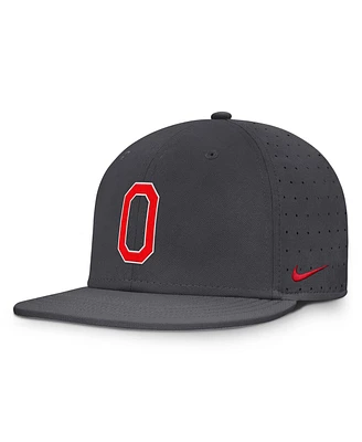 Nike Men's Black Ohio State Buckeyes On-Field Dugout True Performance Fitted Hat