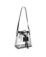 Wear by Erin Andrews Chicago Bears Clear Stadium Bucket Purse
