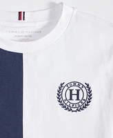 Tommy Hilfiger Toddler and Little Boys Laurel Emblem Short Sleeve T-Shirt