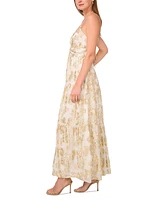 Parker Women's The Liora Metallic Print Sleeveless Maxi Dress