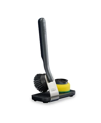 Joseph Joseph SinkTech 3-Piece Dish Brush Sponge Set with Storage Stand