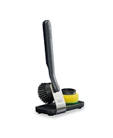 Joseph Joseph SinkTech 3-Piece Dish Brush Sponge Set with Storage Stand